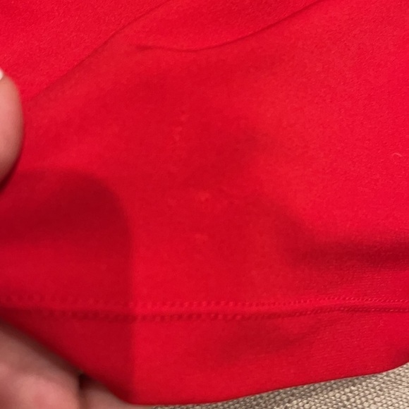 calvin Klein Red Asymmetrical Dress - Picture 6 of 6